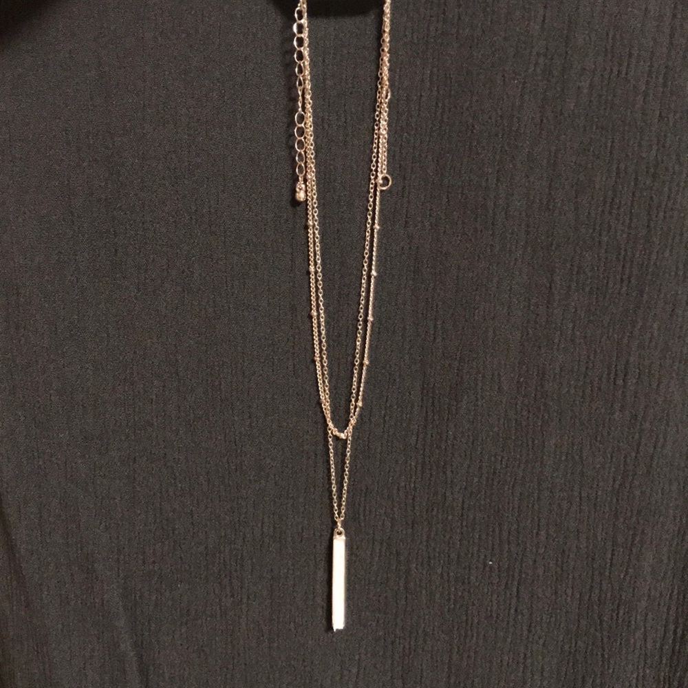 Francescas layered dainty necklace